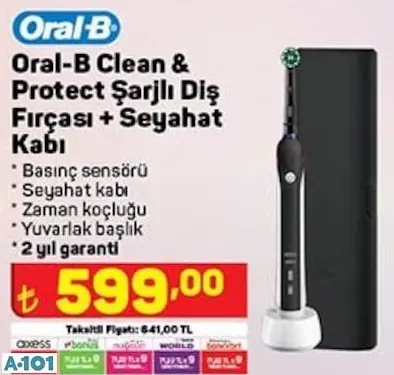 ORAL-B ŞARJLI DİŞ FIRÇASI ORAL-B ŞARJLI DİŞ FIRÇASI